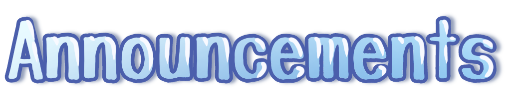 Announcements