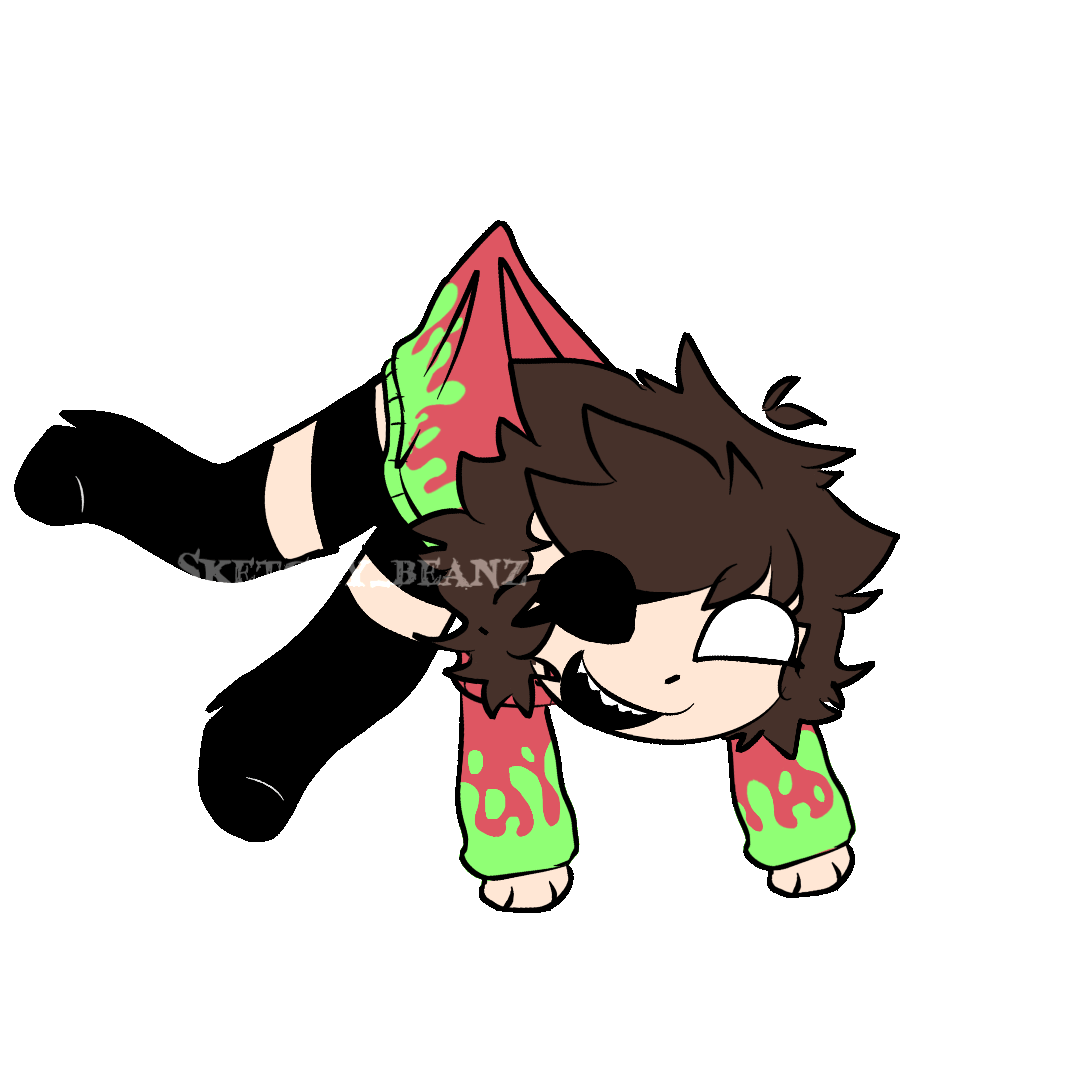 Gemmie holding a pencil