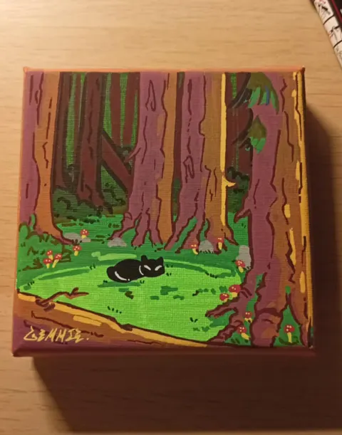 painting_in_forest